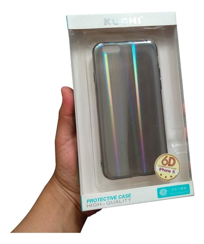 Forro iPhone 6 7 8 Translucido Transparente Case Apple iPad