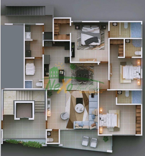 Imagen 3 de 11 de Apartamento A Estrenar En Torre Céntrica, Santiago (jpa-222)
