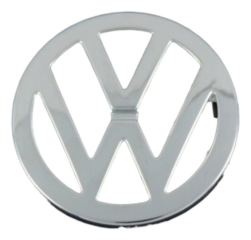 1 Logo Emblema Volkswagen 5cm Cromo Bajo Pedido