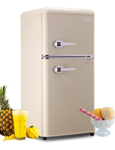 Refrigerador Compacto Con Congelador, Mini Refrigerador