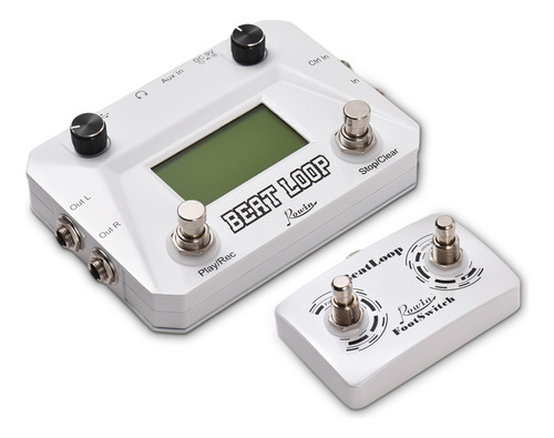 Pedal Circular Rowin Drum Machine, Guitarra Looper