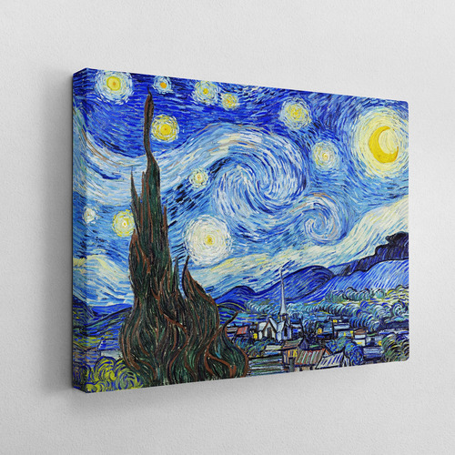 Van Gogh - Cuadros Canvas 40x50 En Lienzo Impreso C