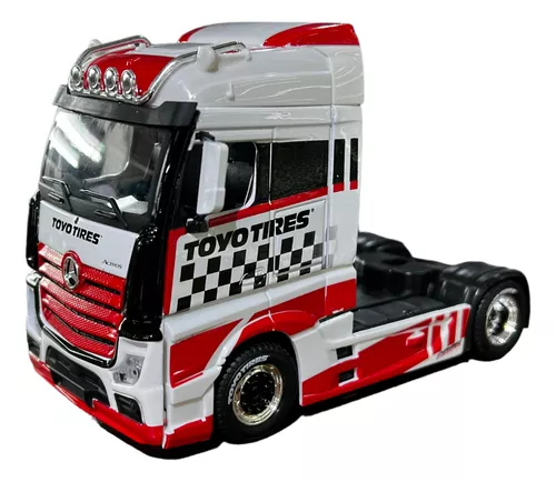 Miniatura Caminhão Mercedes Benz Actros MP4 6x2 Cavalo 1:50 WSI