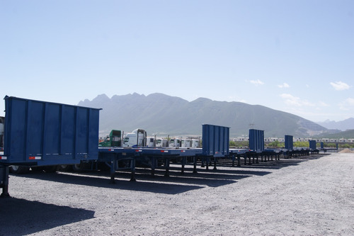 Remolque Plataforma Usada 2 Y 3 Ejes Marca Atro