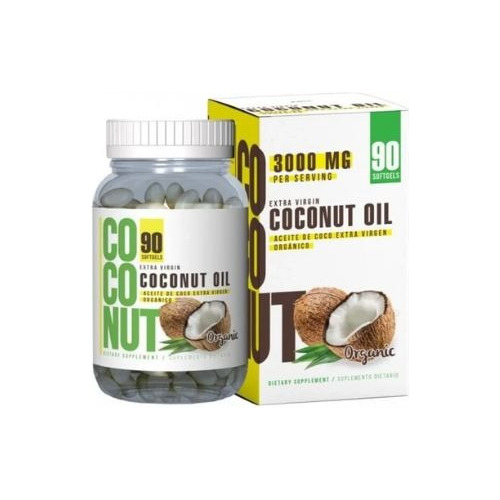 Coconut Oil 3000mg X90 Softgels - Unidad a $52000