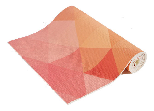 Yoga Mat Eco Pvc 8mm Antideslizante Impresion Geometrica