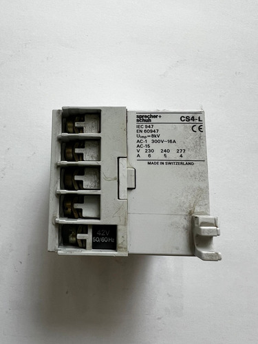 Contactor Cs4-l 22z Sprecher+schuh (Usado)