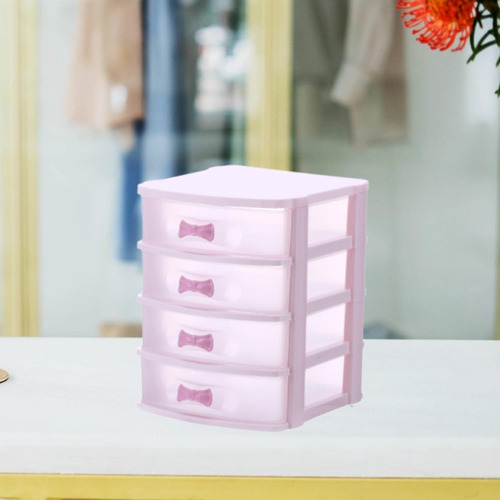 Mini Organizador De Cajones Para Caja De Pink 4 Nivel