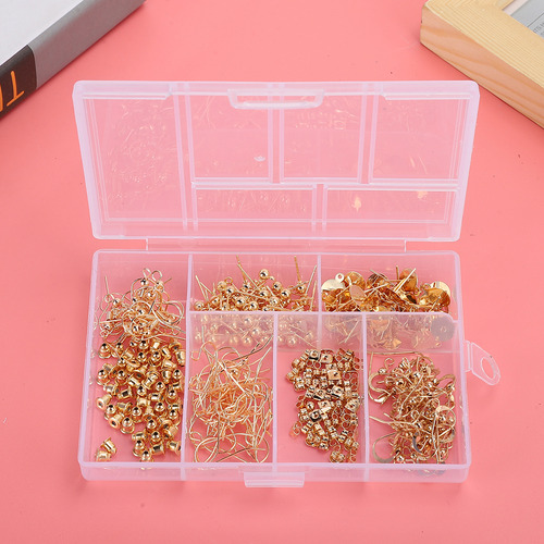 Kit De Fabricación De Pendientes Kc Gold Engastado En Oro