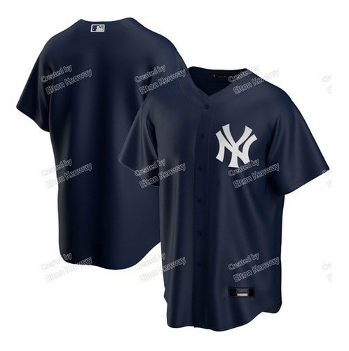 Camiseta Primera Equipación Original De Los New York Yankees