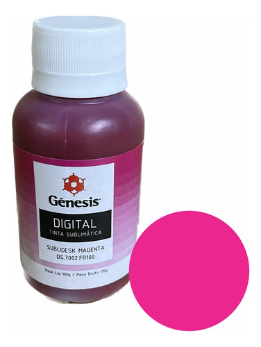 Tinta Sublimatica Sublidesk C.m.y.k 100ml Cada - Genesis