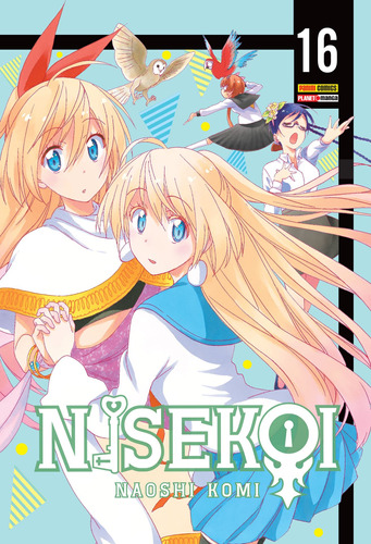 Nisekoi Vol. 16, de Komi, Naoshi. Editora Panini Brasil LTDA, capa mole em português, 2022