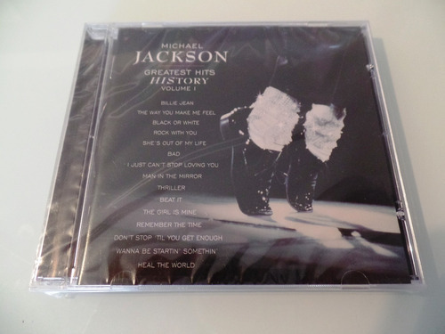 CD de la historia de los grandes éxitos de Michael Jackson, volumen 1, sellado
