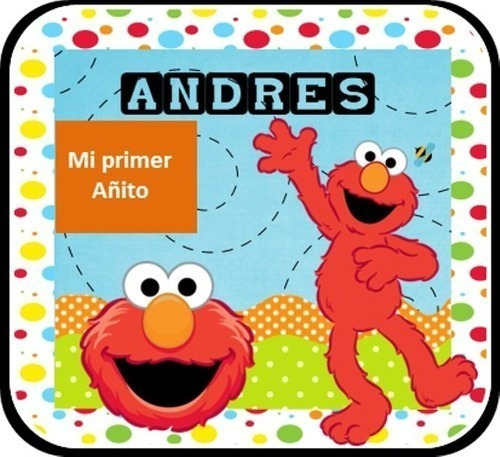 Kit Imprimible Para Tu Fiesta De Elmo De Plaza Sesamo