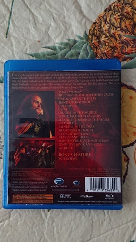 Blu Ray Dio - Holy Diver Live Autorado