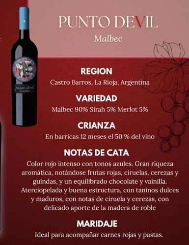 Imagen 4 de 10 de Vino Trumpeter Malbec X5u. + Vino Regalo - Mix