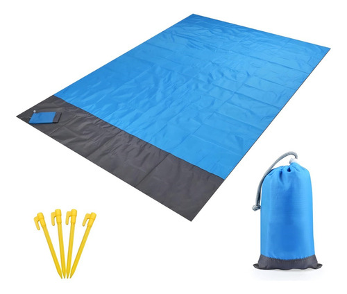 Manta De Picnic Camping Playa Plegable Impermeable 1,4 X 2 M