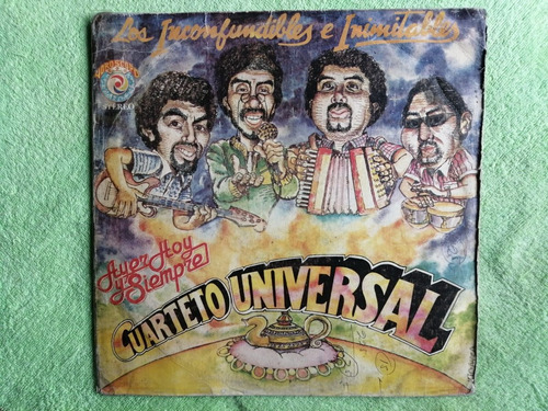 Eam Lp Vinilo Cuarteto Universal Inconfundibles E Inimitable