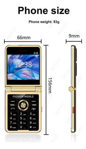 Teléfono 2024 2g Con Función Plegable Para Personas Mayores