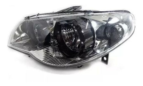 Optica Importada Fiat Strada Desde 2009 F/cromado Aro Negro