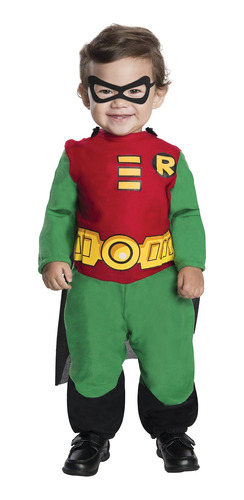 Disfraz De Mono Adolescente Robin Titans