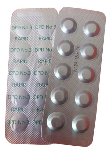 Reactivo Dpd3 Rapid (rápida Disolución) P/medir Cloro Total