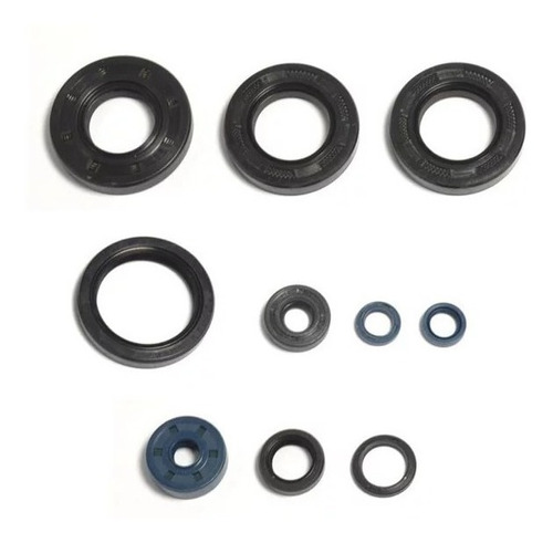 Kit Retentores Do Motor Yamaha Yz125 01-04 Athena Completo