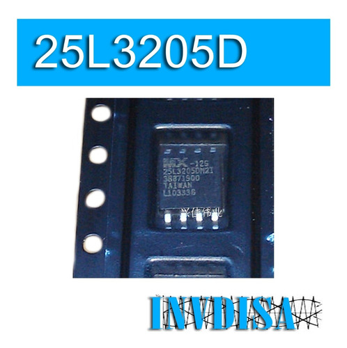 Mx25l3205dm2i-12g Sop8 25l3205dm 25l3205d