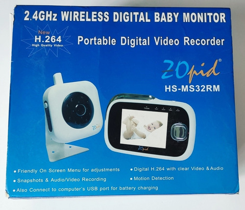 Video Monitor De Bebé Inalámbrico 