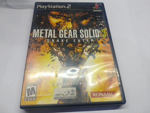 Metal Gear 3 Snake Eater Ps2