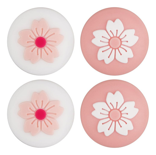 Pack De 4 Tapas De Silicona Kawaii Para Joy-con Switch