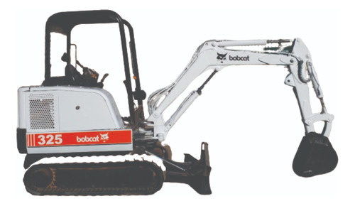 Juego Calcos Adhesivos Bobcat 325