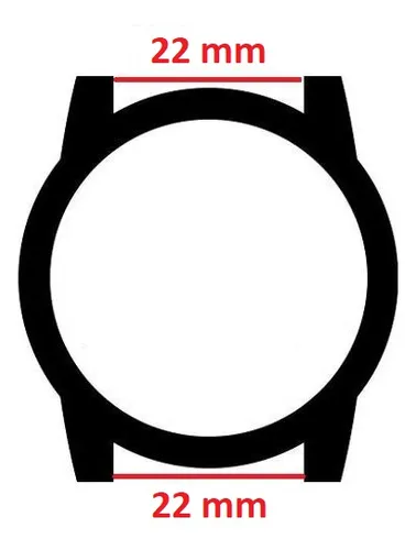 Pulseira 22mm De Silicone Sport Compat vel Com Bakeey Gw22