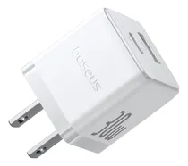 Comprar Baseus Cubo De Carga P1011160b213-00 2 Puertos Carga Rápida 1 Tipo C+1 Usb-a 30w Color Blanco Carga Fria 9 Protecciones Carga 2 A La Vez Alta Compatibilidad
