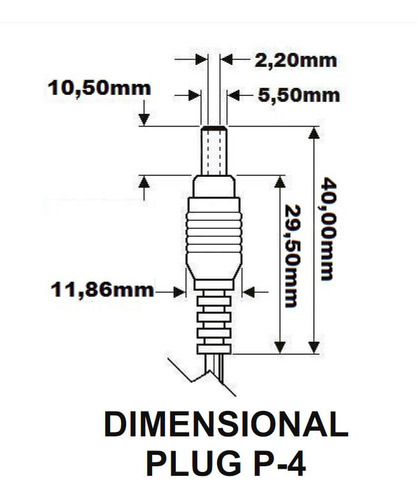 Fonte Chaveada 12v 2a Mesa 24w Hayama Plug P4+