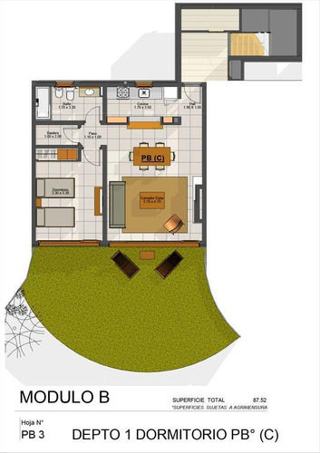 Imagen 13 de 28 de Departamento 2 Ambientes En Venta En Peñon Del Lago - Arelauquen