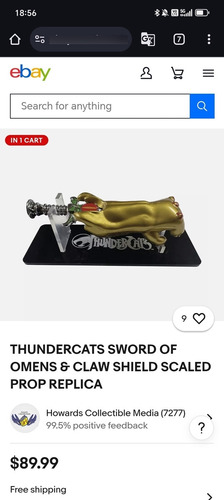 Espada Augurio Y Garra Leotoys