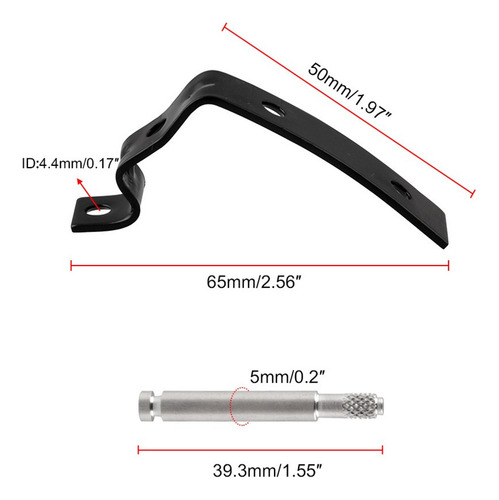 Qw1 Kit De Reparación De Guantera Para Bisagra De Tapa De
