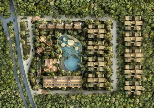 Studio Con Terraza En Venta En Comunidad Aflora, Aldea Zama Tulum.