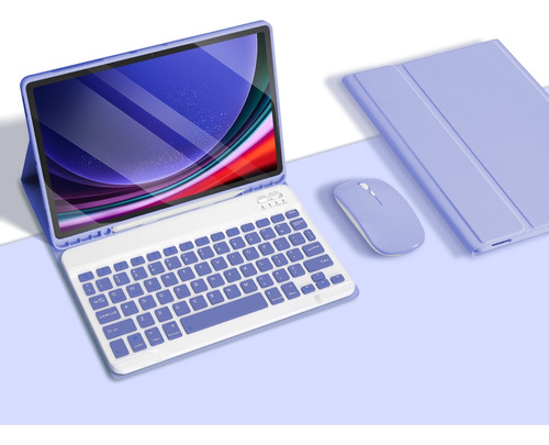 Funda De Teclado Para Galaxy Tab A9 Plus 11 Con Soporte Para