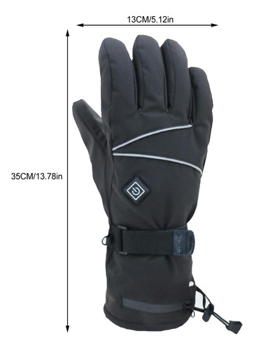 Guantes Impermeables Con Pantalla Táctil Calefactados Para H