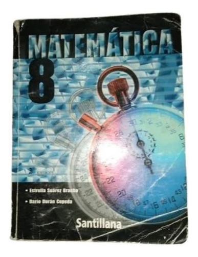 Libro Matematica 8 Santillana