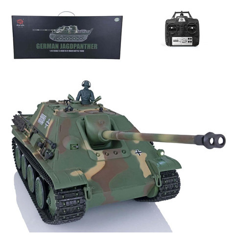 Tanque Rc Tk7.0 Henglong Jadpanther Rtr A Escala 1/16 Modelo