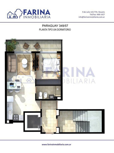 Imagen 11 de 12 de 1 Dormitorio Paraguay 371 - Torre París