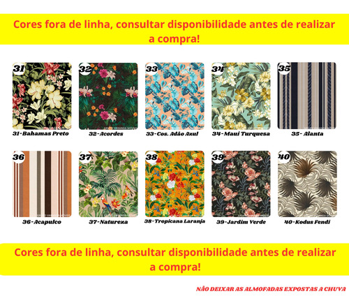 Conjunto De Mesa Para Jardim/área Externa Com 4 Cadeiras