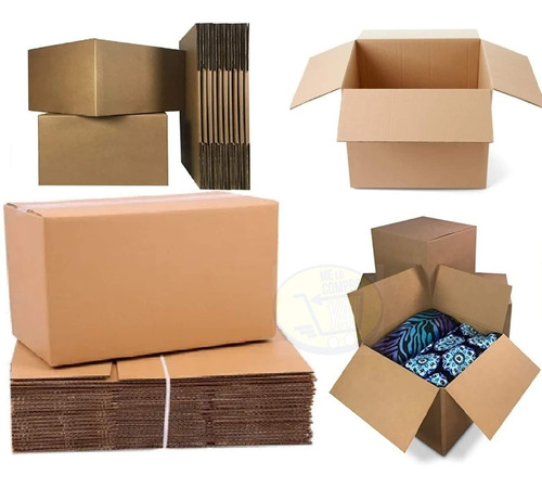 Cajas De Carton  Pack 10 Unid (43 X 30 X 30) Mudanzas Varios