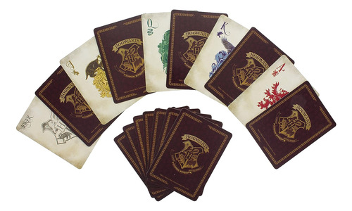 Harry Potter Playing Cards With Hogwarts House Symbols