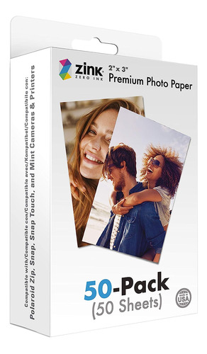 Papel Fotografico Instantaneo Premium Zink De 2 X 3 Pulgadas