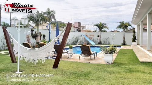 Imagem 12 de 30 de Casa A Venda Em Peruibe Com 820 M2 De Terreno Piscina Em Bairro Nobre 4 Suites - Ca01373 - 68092440