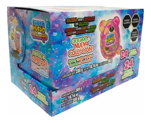 Choco Huevo D Unicornio 24pz